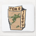 Tom und Jerry auf einer TAN-Couch mousepads