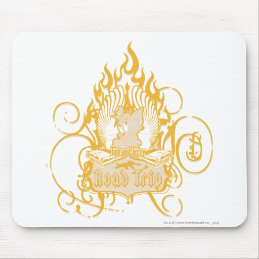 Tom- und Jerry-Autoreise Mousepad