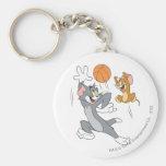 Tom- und Jerry-Basketball 1 Schlüsselanhänger