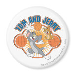 Tom- und Jerry-Basketball 4 magnete