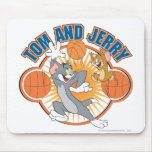 Tom- und Jerry-Basketball 4 mousepads