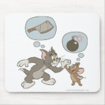 Tom- und Jerry-böse Gedanken Mousepads