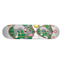 Tom- und Jerry-Fußball (Fußball) 9 Individuelles Skateboard