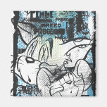 Tom und Jerry Grimey Kühlschrankmagnet