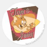 Tom- und Jerry-Logo 2 Aufkleber