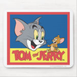 Tom- und Jerry-Logo flach Mousepads