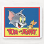 Tom- und Jerry-Logo schattiert mousepads
