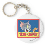 Tom- und Jerry-Logo schattiert schlüsselanhänger