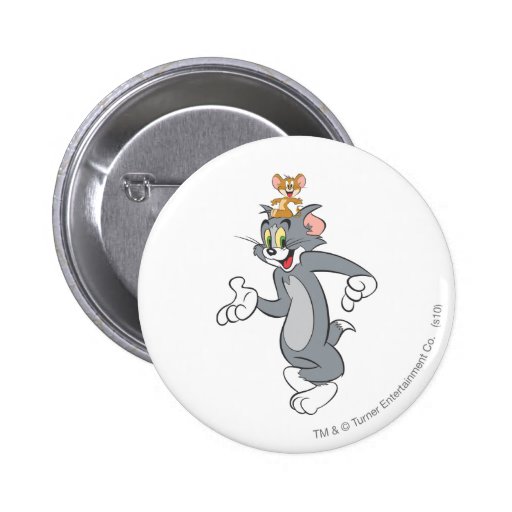 Tom- und Jerry-Paare Anstecknadelbuttons