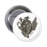 Tom- und Jerry-Schädel buttons