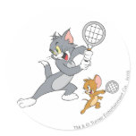 Tom- und Jerry-Tennisstars 1 aufkleber