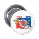 Tom- und Jerry-Tennisstars 4 buttons