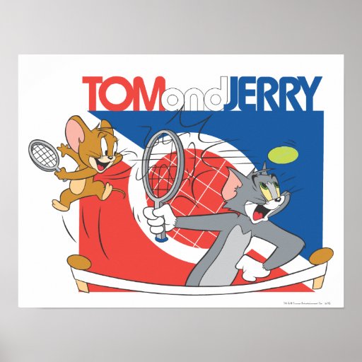 Tom- und Jerry-Tennisstars 4 Plakat