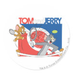 Tom- und Jerry-Tennisstars 4 aufkleber