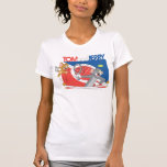 Tom- und Jerry-Tennisstars 4 t-shirts