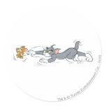 Tom- und Jerry-Verfolgung aufkleber