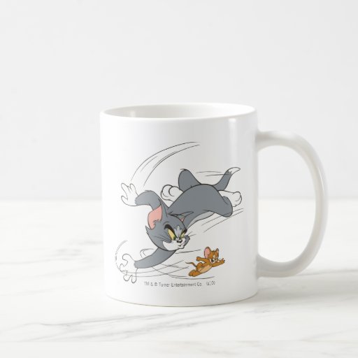 Tom- und Jerry-Verfolgungs-Drehung Kaffeehaferl