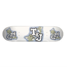 Tom- und JerryT&J Logo Personalisiertes Skateboarddeck