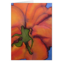 Tomate Notecard Grußkarte