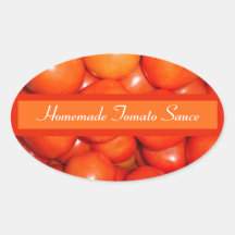 Tomatensauce/gewürfelter einmachender Aufkleber