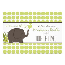 Tons Of Love Neutral Baby Shower Invitations einladungen