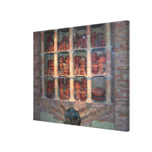 Tonwarenofen von Graufesenque, c.150 BC (Foto) Galerie Falt Leinwand