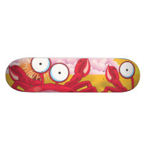 Tony die Krabbe Skate Board