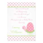 Tootsie-Schildkröte-Babyparty Invitation-1 Personalisierte Einladung