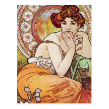Topaz-Göttin Postkarte
