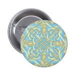 Topaz-Kruzifix Anstecknadelbuttons