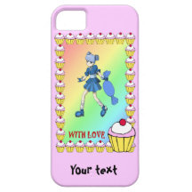Topsy Toffee und kleine Kuchen Etui Fürs iPhone 5