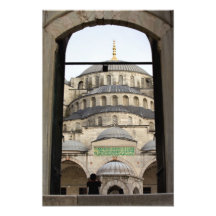 Tor zur blauen Moschee Fotografische Drucke