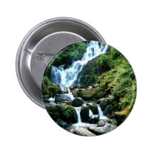 Torc fällt Killarney Irland Anstecknadelbuttons