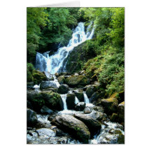 Torc fällt Killarney Irland Grußkarte