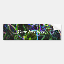 Torenia redigierte auto sticker