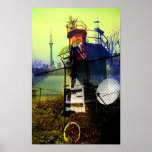Toronto lighthouse at Tommy Thompson park Poster