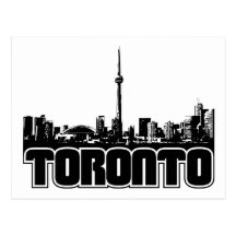 Toronto-Skyline Postkarte