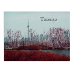 Toronto spring skyline postcard