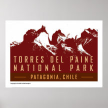 Torres Del Paine-Druck Plakatdrucke