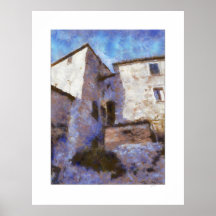 Toscana - Castel Nuovo Poster
