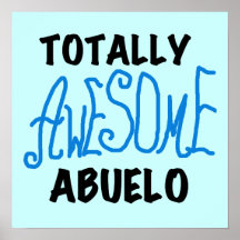 Total fantastische Abuelo T-Shirts und Geschenke Plakatdruck
