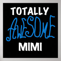 Total fantastische T-Shirts und Geschenke des Blau Poster