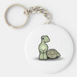 Total nackte Schildkröte Keychain Schlüsselband