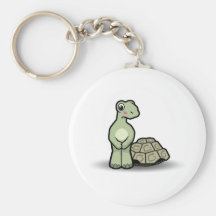 Total nackte Schildkröte Keychain Schlüsselband