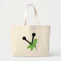 Tote Voodoo-Puppe Einkaufstasche