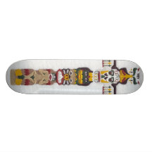 Totem-Skateboard Bedrucktes Skateboard