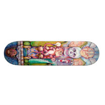 Totempfahl-Skateboard Personalisiertes Deck