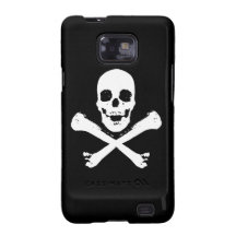 Totenkopf mit gekreuzter Knochen Galaxy SII Case