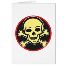 Totenkopf Schädel skull Karte