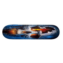Totenkopf Skateboard Personalisierte Decks